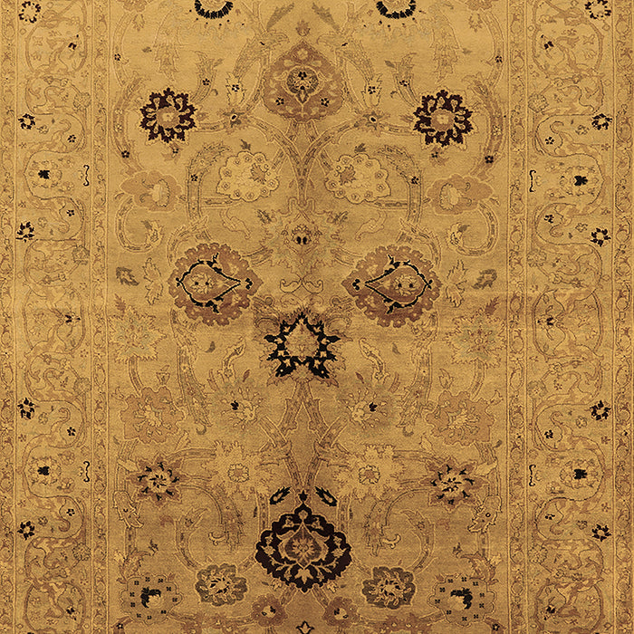 Oriental Brown Industrial Rug, urb2944brn