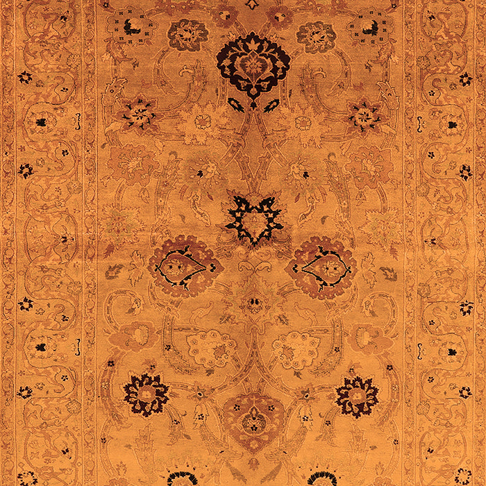 Oriental Orange Industrial Rug, urb2944org