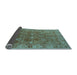 Sideview of Oriental Light Blue Traditional Rug, urb2945lblu