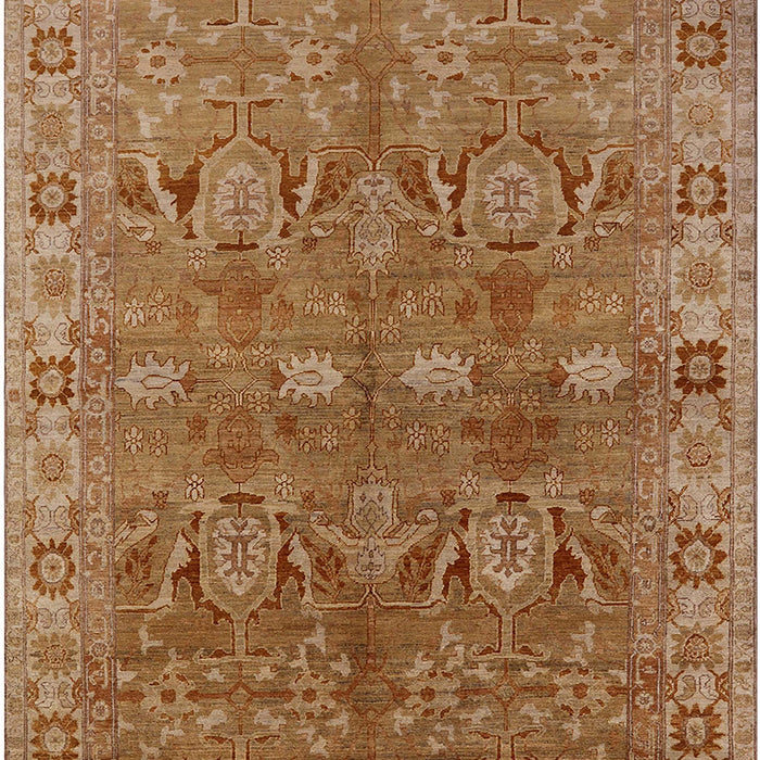 Mid-Century Modern Mahogany Brown Oriental Rug, urb2945