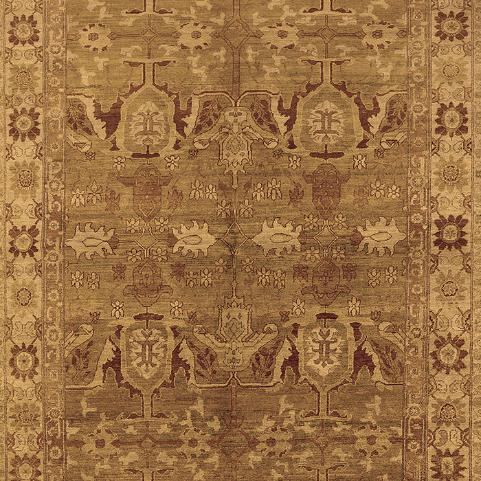 Oriental Brown Traditional Rug, urb2945brn