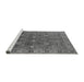 Sideview of Machine Washable Oriental Gray Traditional Rug, wshurb2945gry