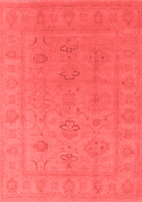 Oriental Red Traditional Rug, urb2946red