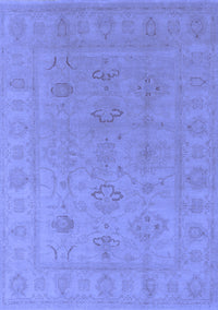 Oriental Blue Traditional Rug, urb2946blu