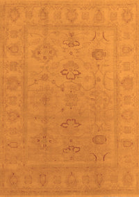 Oriental Orange Traditional Rug, urb2946org