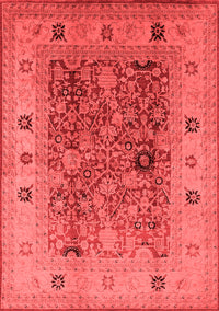 Oriental Red Traditional Rug, urb2947red