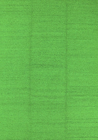 Solid Green Modern Rug, urb2948grn