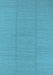 Solid Light Blue Modern Rug, urb2948lblu