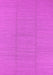 Machine Washable Solid Pink Modern Rug, wshurb2948pnk