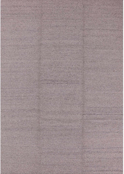 Mid-Century Modern Silver Pink Solid Rug, urb2948