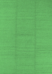 Solid Emerald Green Modern Rug, urb2948emgrn