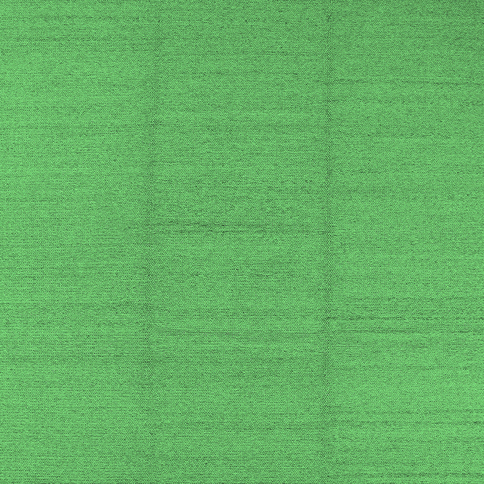 Square Machine Washable Solid Emerald Green Modern Area Rugs, wshurb2948emgrn