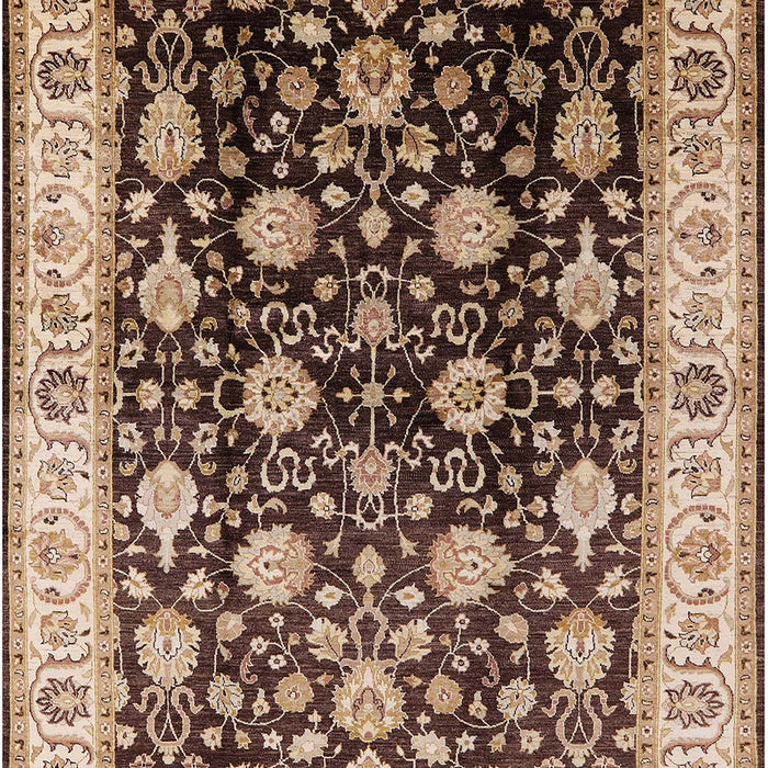 Machine Washable Industrial Modern Red Brown Rug, wshurb2949