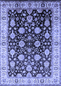 Oriental Blue Traditional Rug, urb2949blu