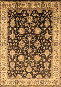 Oriental Brown Traditional Rug, urb2949brn
