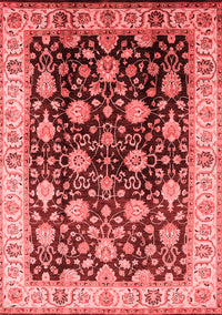 Oriental Red Traditional Rug, urb2949red