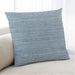 Lifestyle Image of Mid-Century Modern Urban Square Steel Blue Throw Pillow, 18 inch by 18 inch, pwurb294