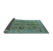 Sideview of Oriental Light Blue Traditional Rug, urb2950lblu