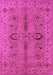 Oriental Pink Traditional Rug, urb2950pnk