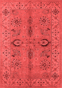 Oriental Red Traditional Rug, urb2950red