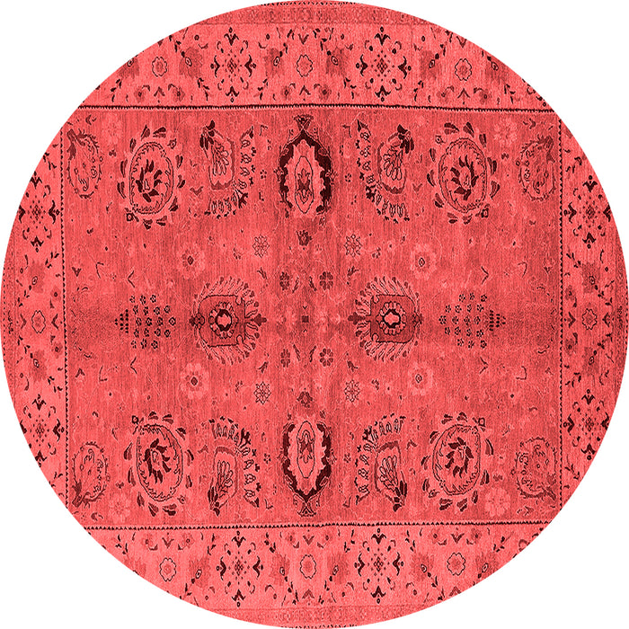 Machine Washable Oriental Red Traditional Rug, wshurb2950red
