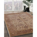 Machine Washable Industrial Modern Light Copper Gold Rug in a Family Room, wshurb2951