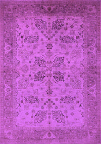 Oriental Purple Traditional Rug, urb2951pur