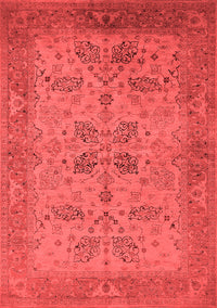 Oriental Red Traditional Rug, urb2951red