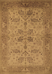 Oriental Brown Traditional Rug, urb2951brn