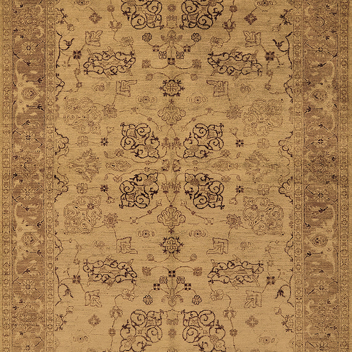 Oriental Brown Traditional Rug, urb2951brn