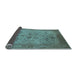 Sideview of Oriental Light Blue Traditional Rug, urb2951lblu