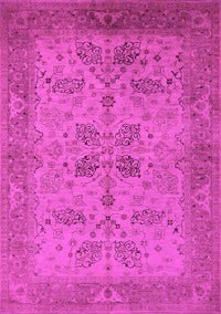 Oriental Pink Traditional Rug, urb2951pnk