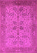 Oriental Pink Traditional Rug, urb2951pnk