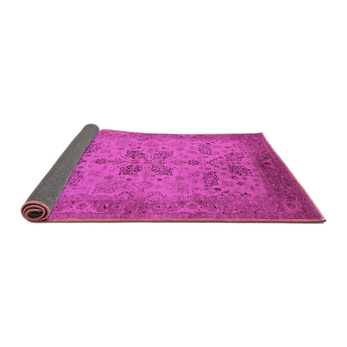 Sideview of Oriental Pink Traditional Rug, urb2951pnk