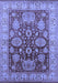 Oriental Blue Traditional Rug, urb2952blu