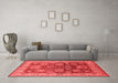 Traditional Red Washable Rugs