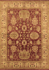 Oriental Brown Traditional Rug, urb2952brn