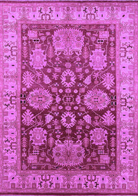 Oriental Purple Traditional Rug, urb2952pur