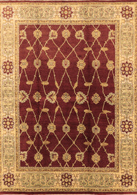 Oriental Brown Traditional Rug, urb2953brn