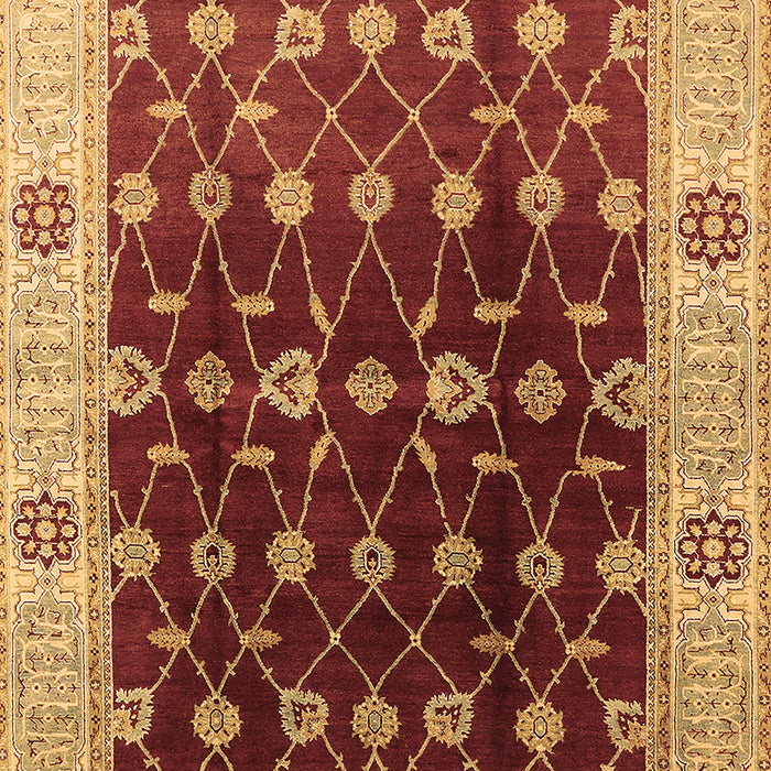 Oriental Brown Traditional Rug, urb2953brn