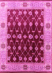 Oriental Pink Traditional Rug, urb2953pnk