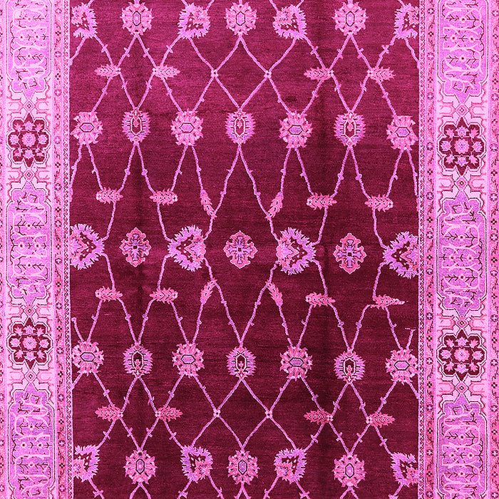 Oriental Pink Traditional Rug, urb2953pnk