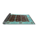 Sideview of Oriental Light Blue Traditional Rug, urb2953lblu