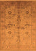 Oriental Orange Traditional Rug, urb2954org
