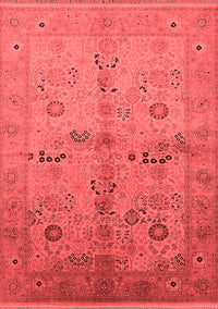 Oriental Red Traditional Rug, urb2954red