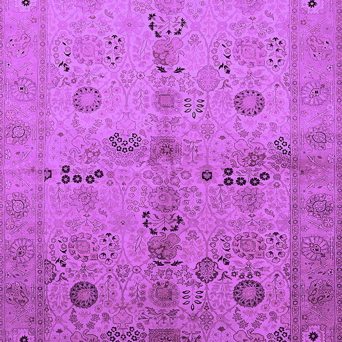 Machine Washable Oriental Purple Traditional Area Rugs, wshurb2954pur
