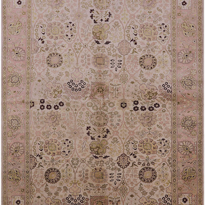 Mid-Century Modern Sienna Brown Oriental Rug, urb2954
