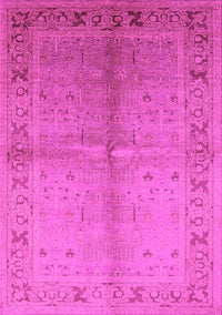 Oriental Pink Traditional Rug, urb2955pnk