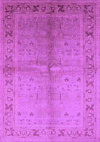 Oriental Purple Traditional Rug, urb2955pur