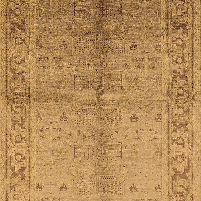 Oriental Brown Traditional Rug, urb2955brn